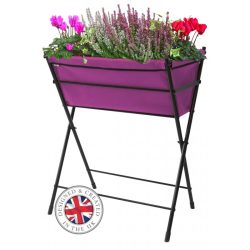 VegTrug Eco-Poppy Purple Planter